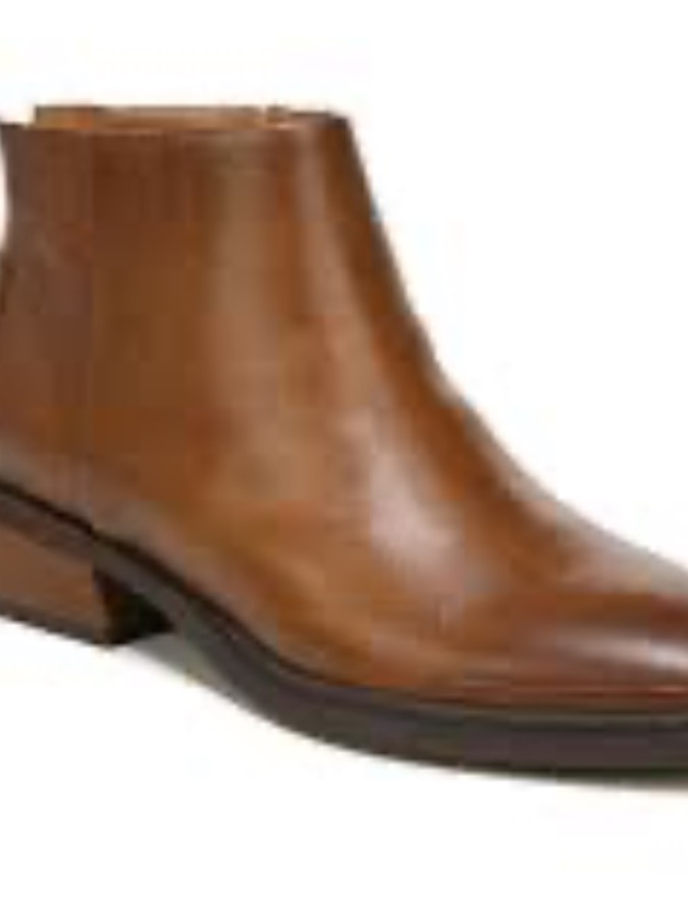 Sarto Nemi Tan Leather Ankle Boots Classic Chelsea Style new without tags size 8